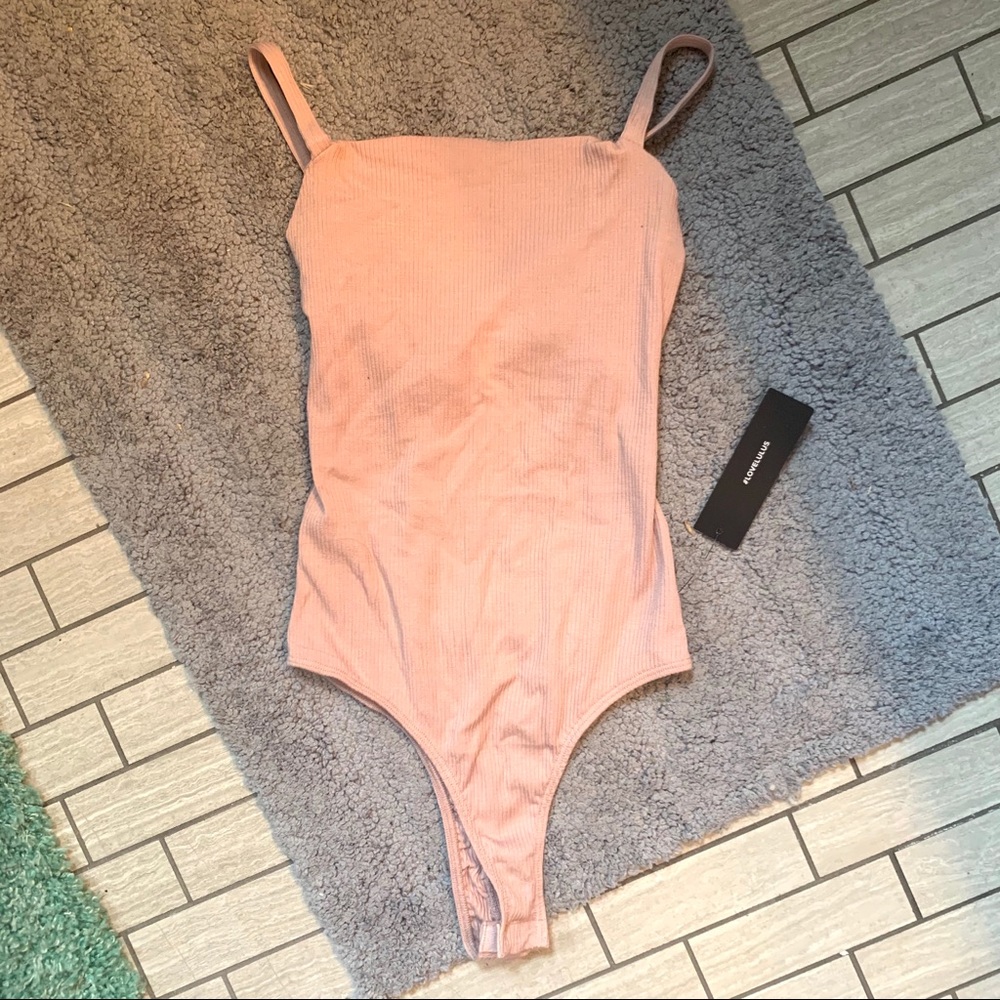 NWT lulus backless bodysuit